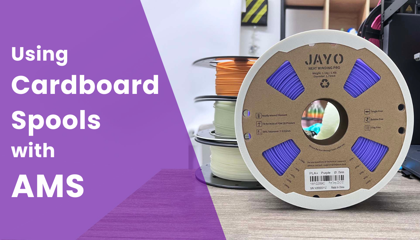JAYO PETG 0.65KG 3D Printer Filament Cardboard Spool