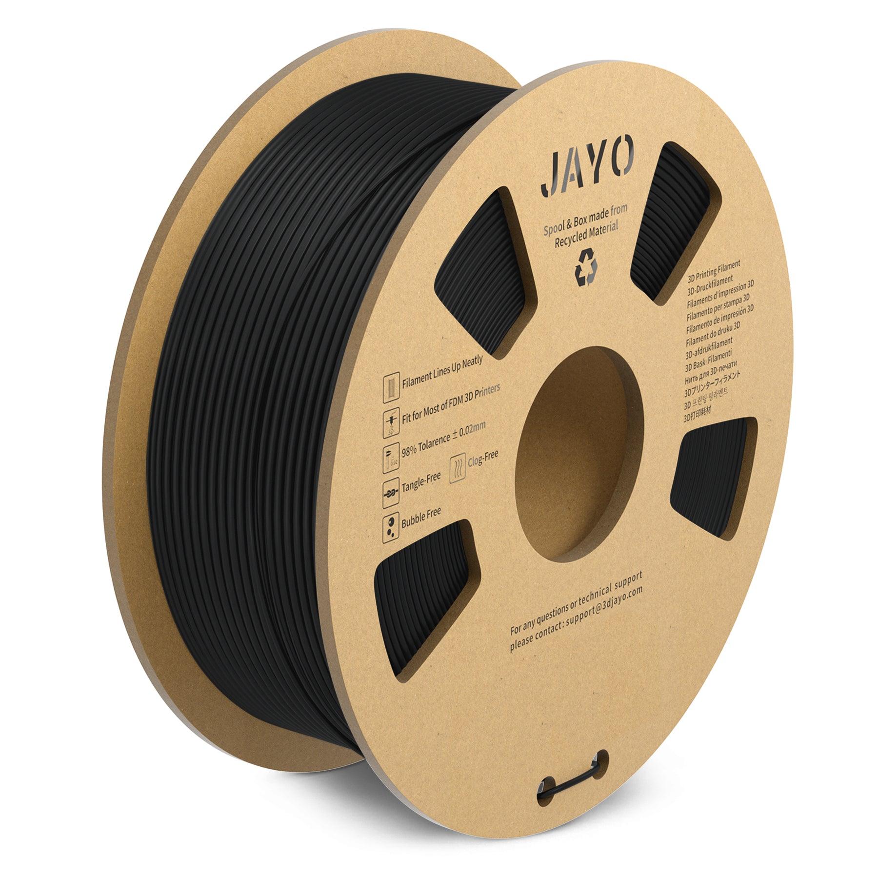 JAYO PLA Matte 1.1KG 3D Printing Filament Cardboard Spool - jayo3d