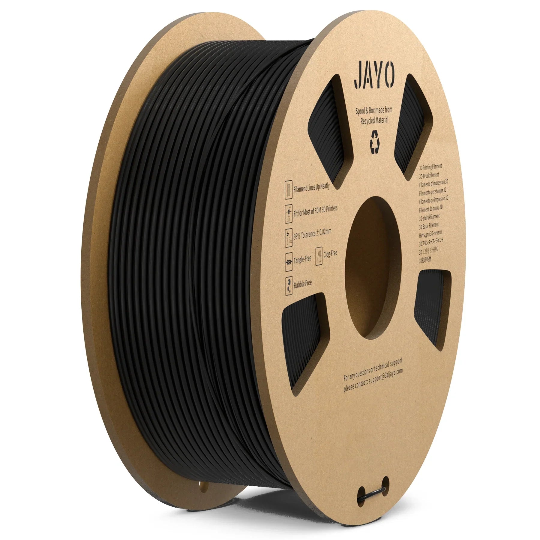 JAYO ABS 1.1KG 3D Printer Filament Cardboard Spool - jayo3d