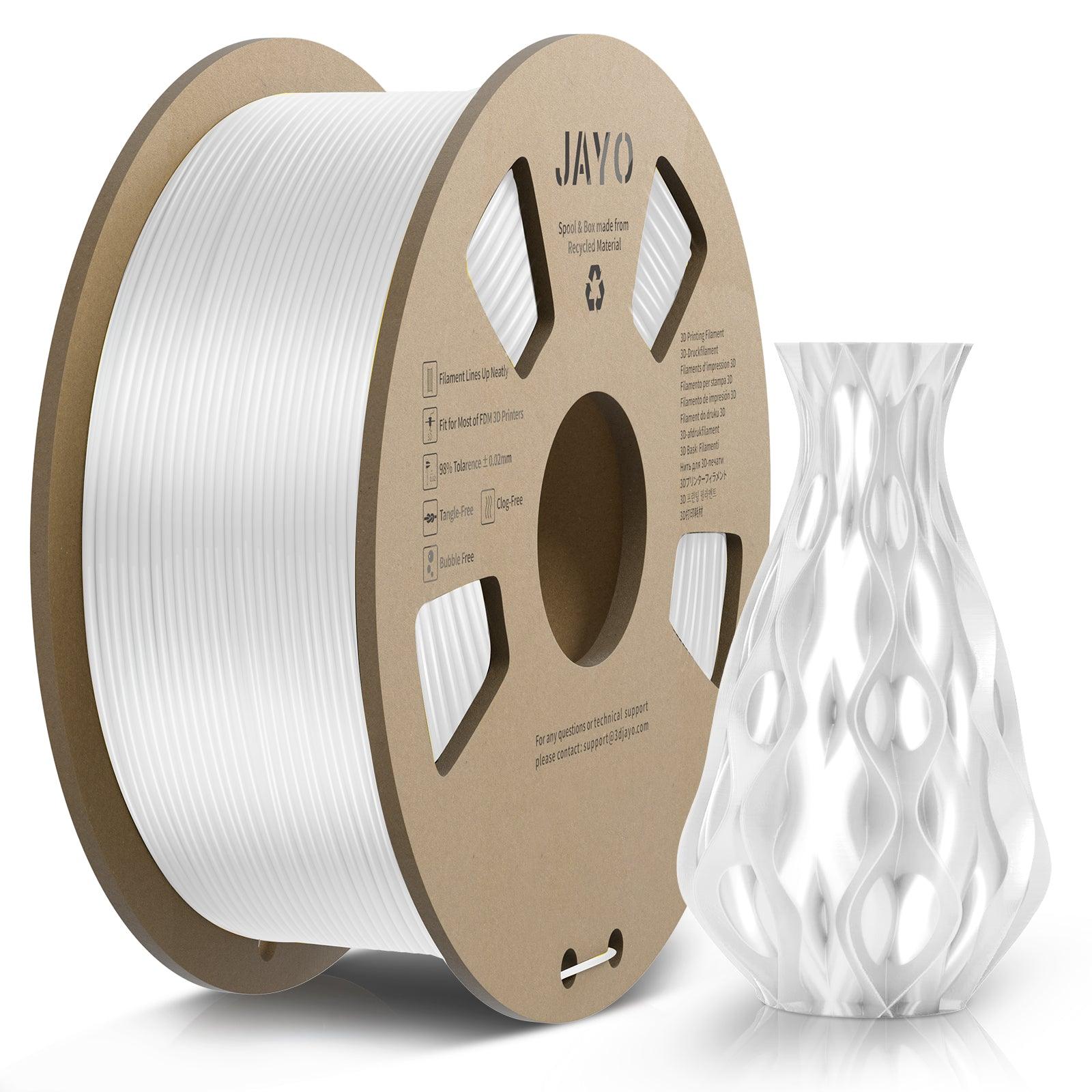 JAYO Silk PLA 1.1KG 3D Printer Filament Cardboard Spool