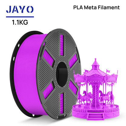 JAYO PLA Meta 1.1KG 3D Printer Filament Reusable Spool