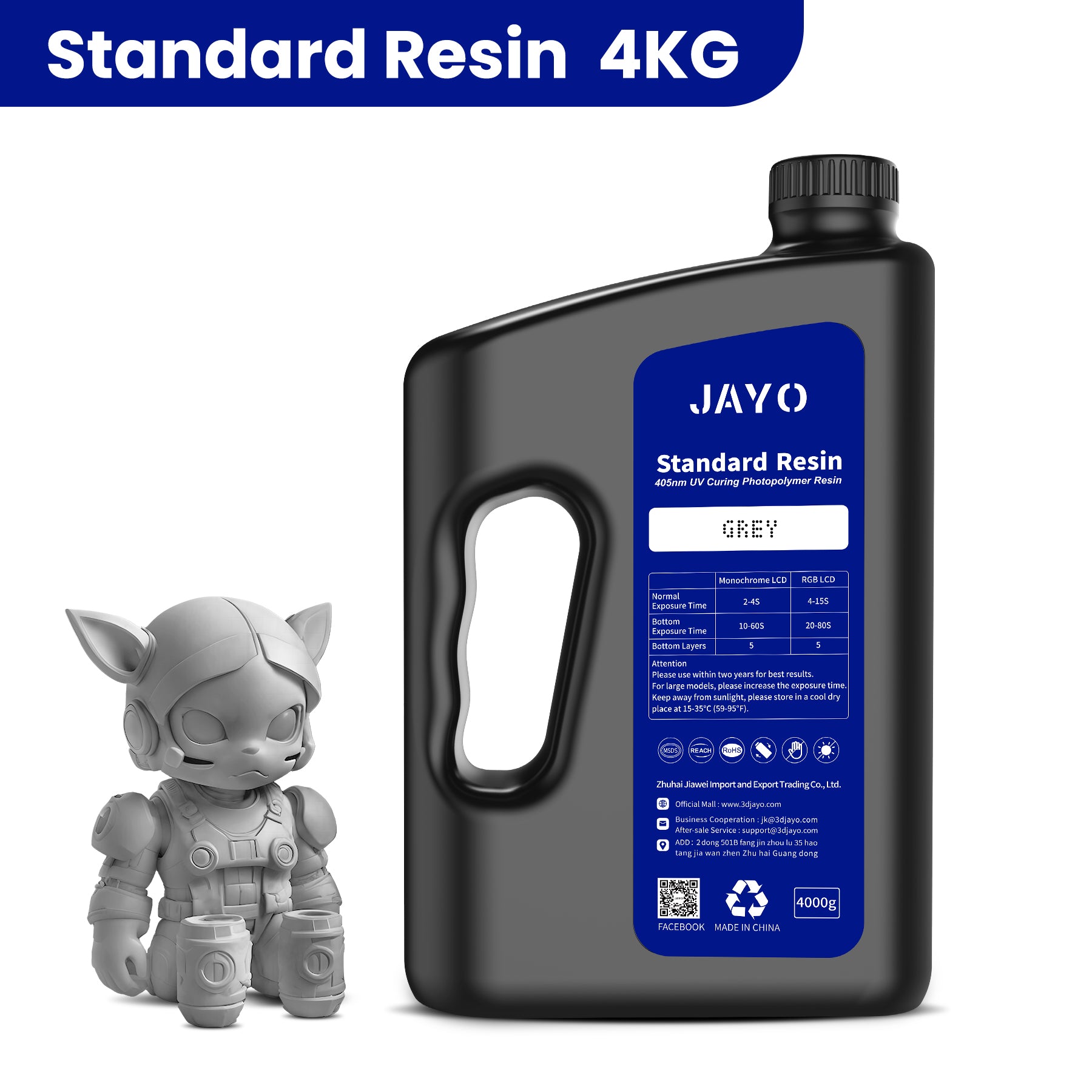 JAYO4000GStandardResin,ABS-likeResin