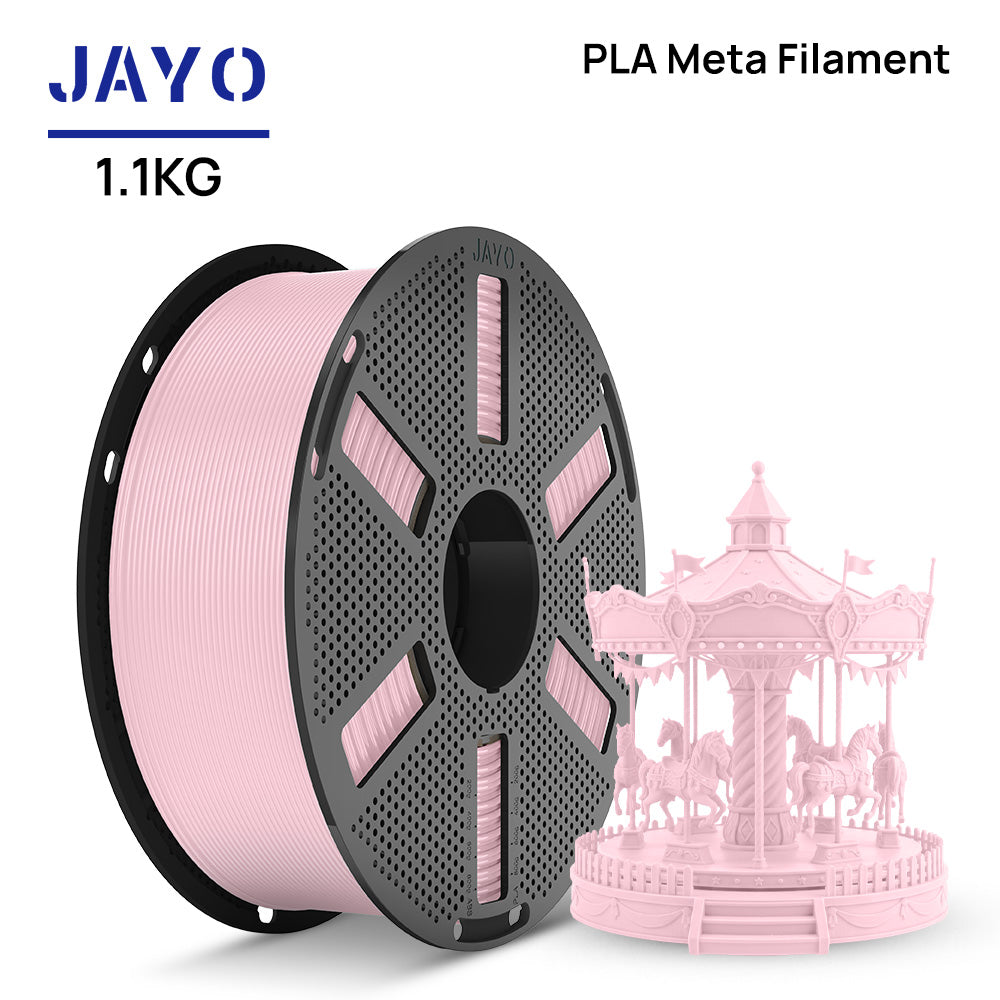 JAYO PLA Meta 1.1KG 3D Printer Filament Reusable Spool