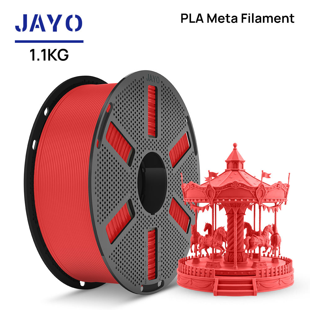 JAYO PLA Meta 1.1KG 3D Printer Filament Reusable Spool