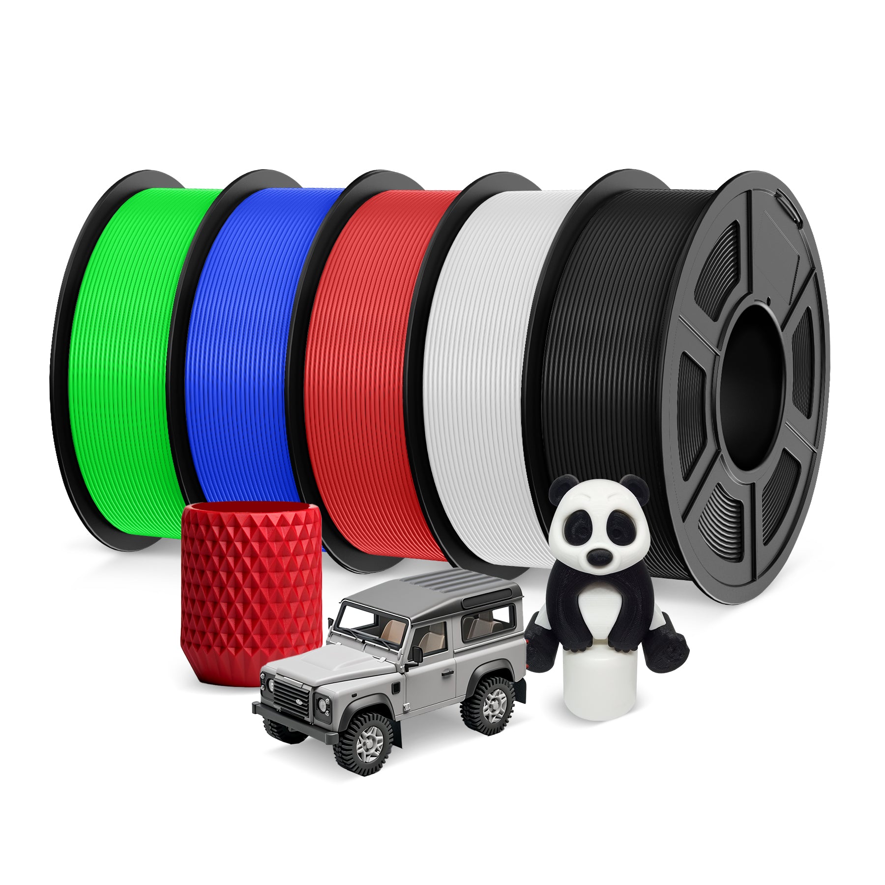 JAYO PLA 1.1KG*5 Rolls/10 Rolls 3D Printing Filament Bundle