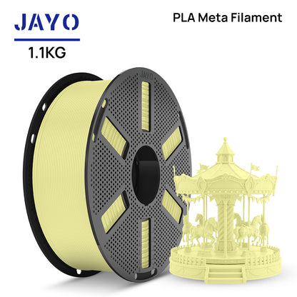 JAYO PLA Meta 1.1KG 3D Printer Filament Reusable Spool