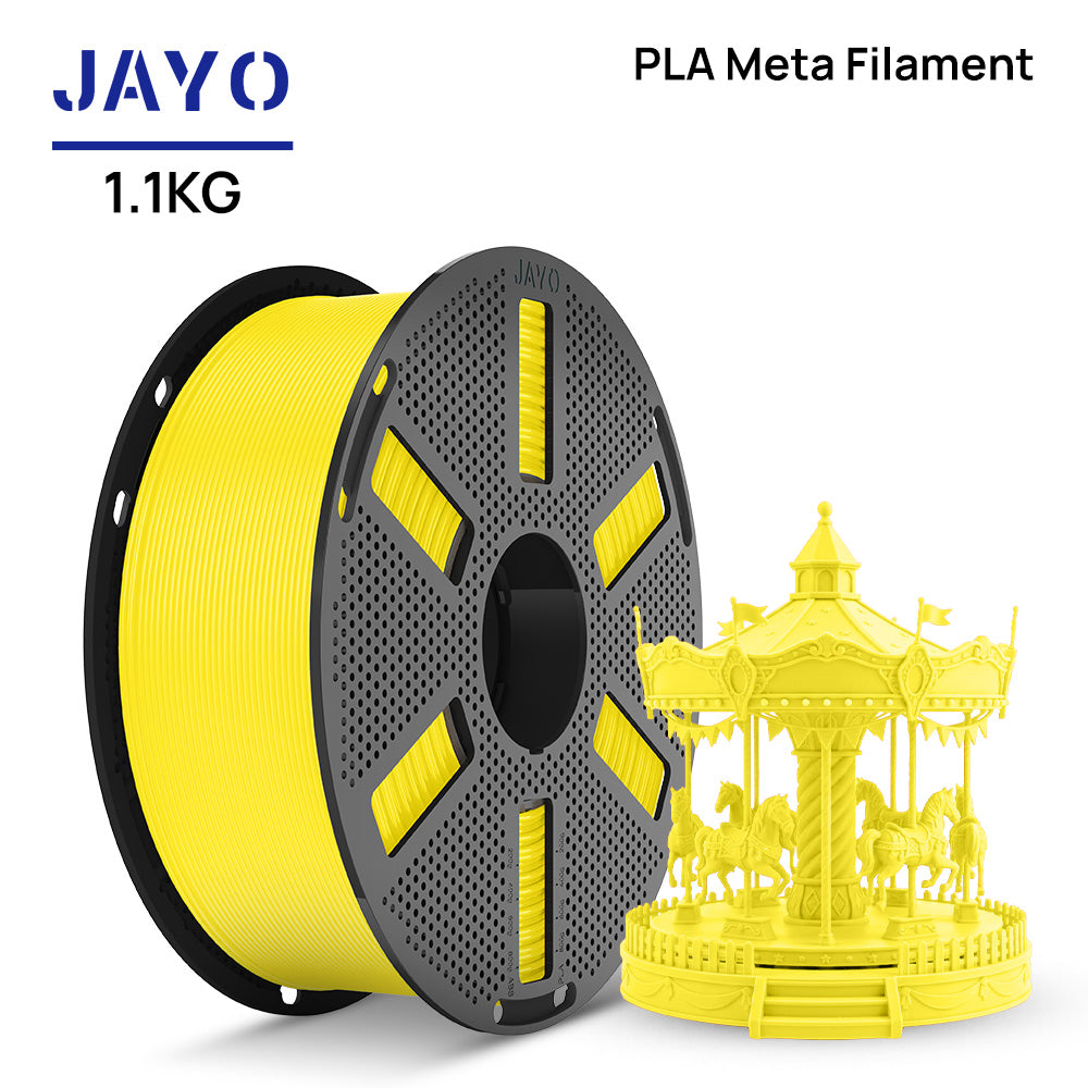 JAYO PLA Meta 1.1KG 3D Printer Filament Reusable Spool
