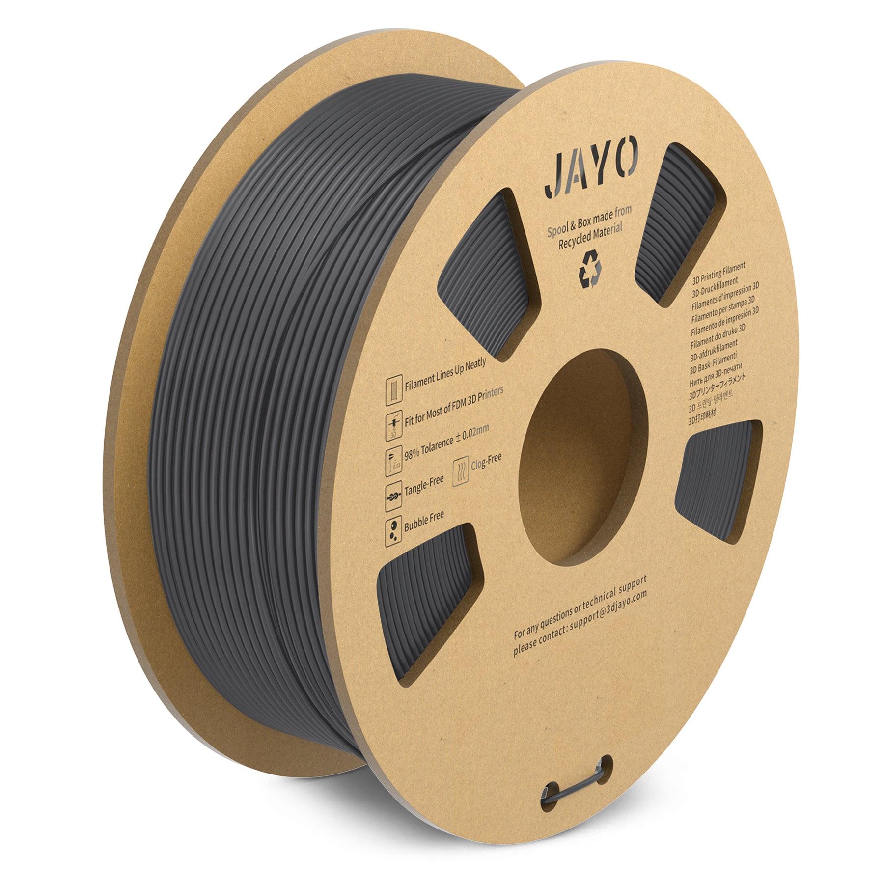 JAYO PLA Matte 1.1KG 3D Printing Filament Cardboard Spool - jayo3d