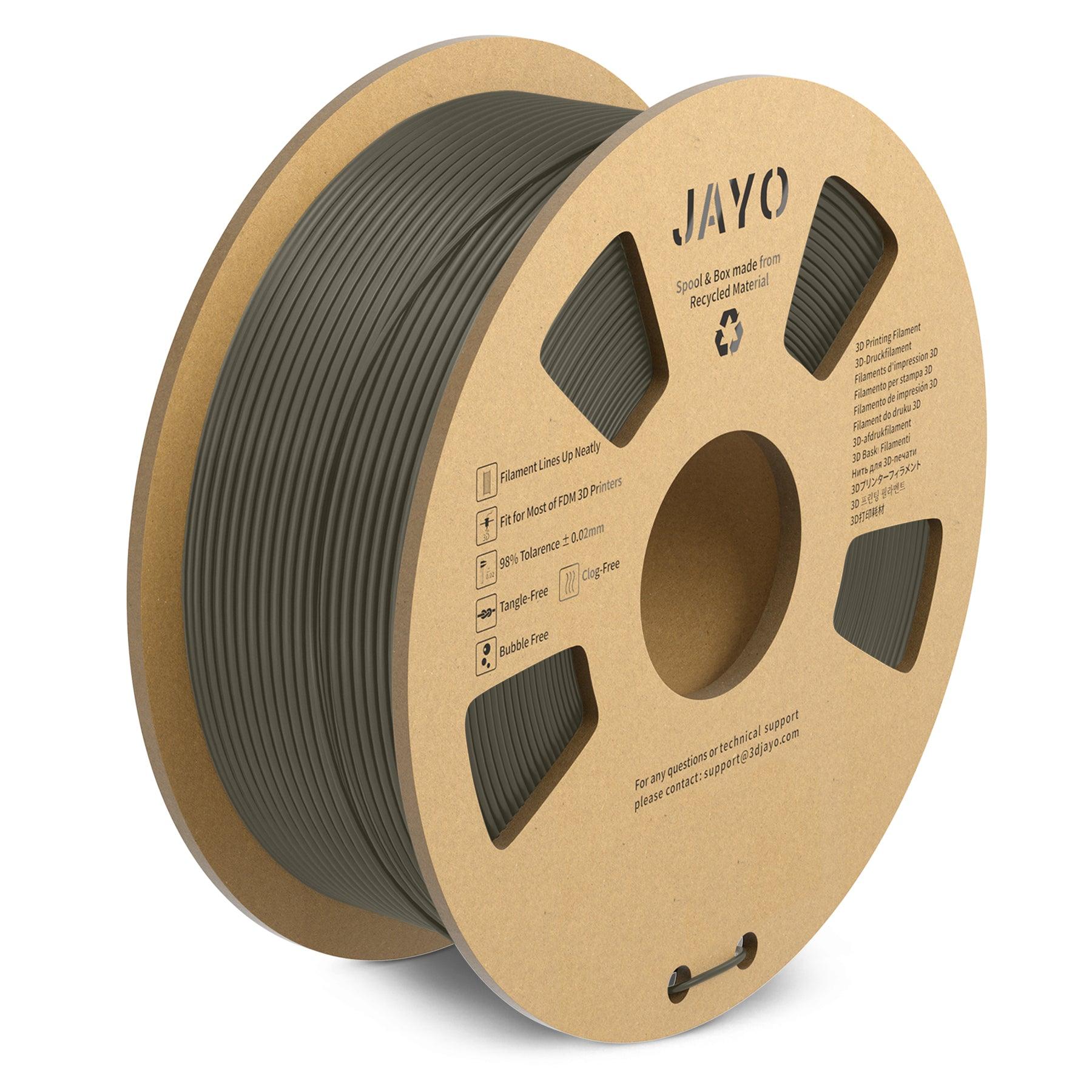 JAYO PLA Matte 1.1KG 3D Printing Filament Cardboard Spool - jayo3d