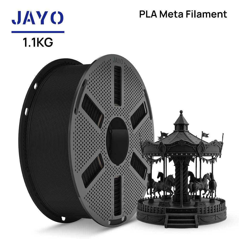 JAYO PLA Meta 1.1KG 3D Printer Filament Reusable Spool