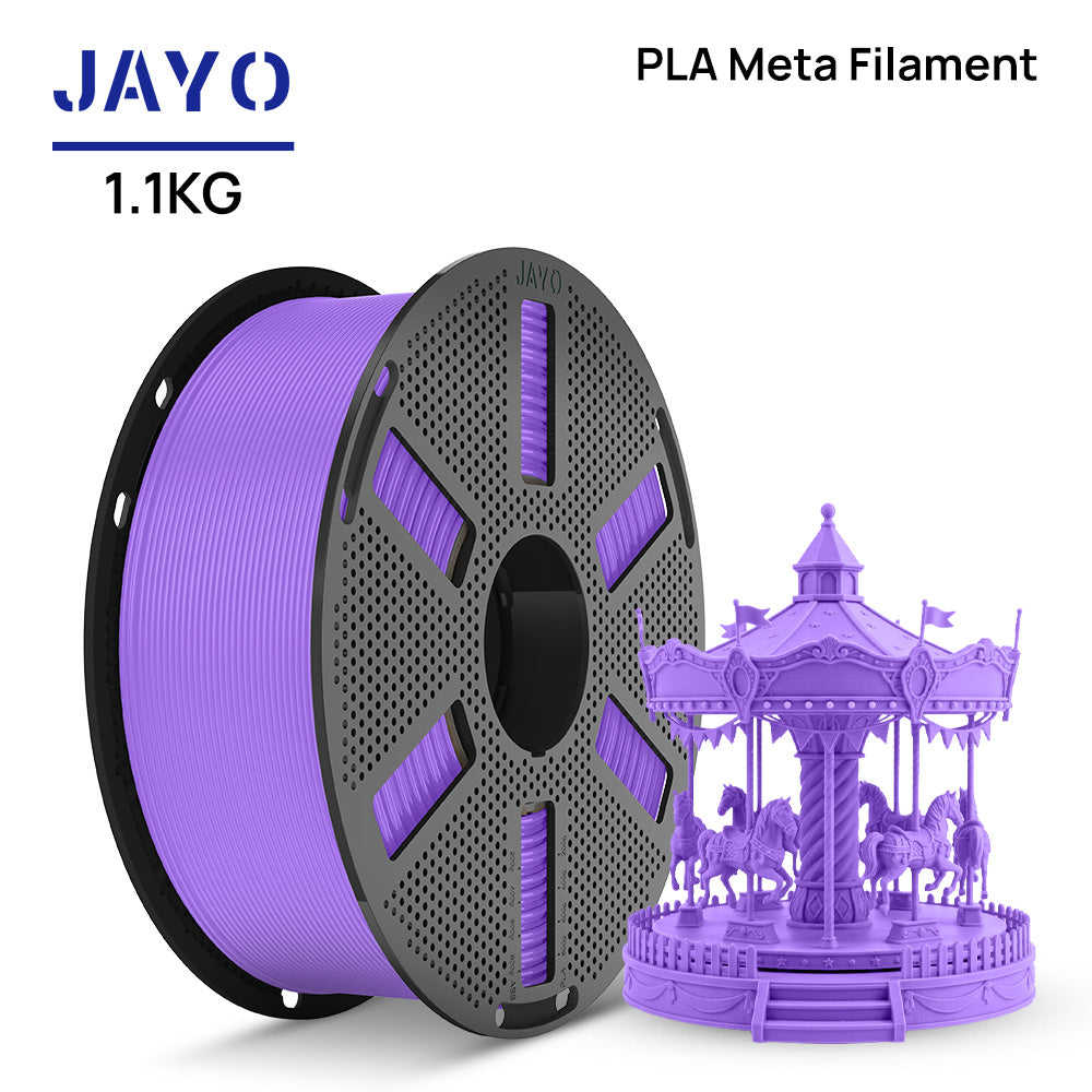 JAYO PLA Meta 1.1KG 3D Printer Filament Reusable Spool