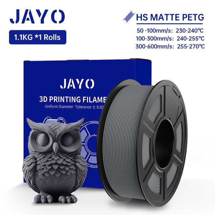 Buy 3 Get 1 Free JAYO 3D Printer Filament PLA Meta SILK PETG 1.1KG/650G 1.75mm E - Foto 8