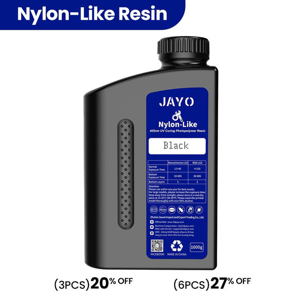 JAYO PA-Like Resin 1KG 3D Printing Photopolymer Resin - jayo3d