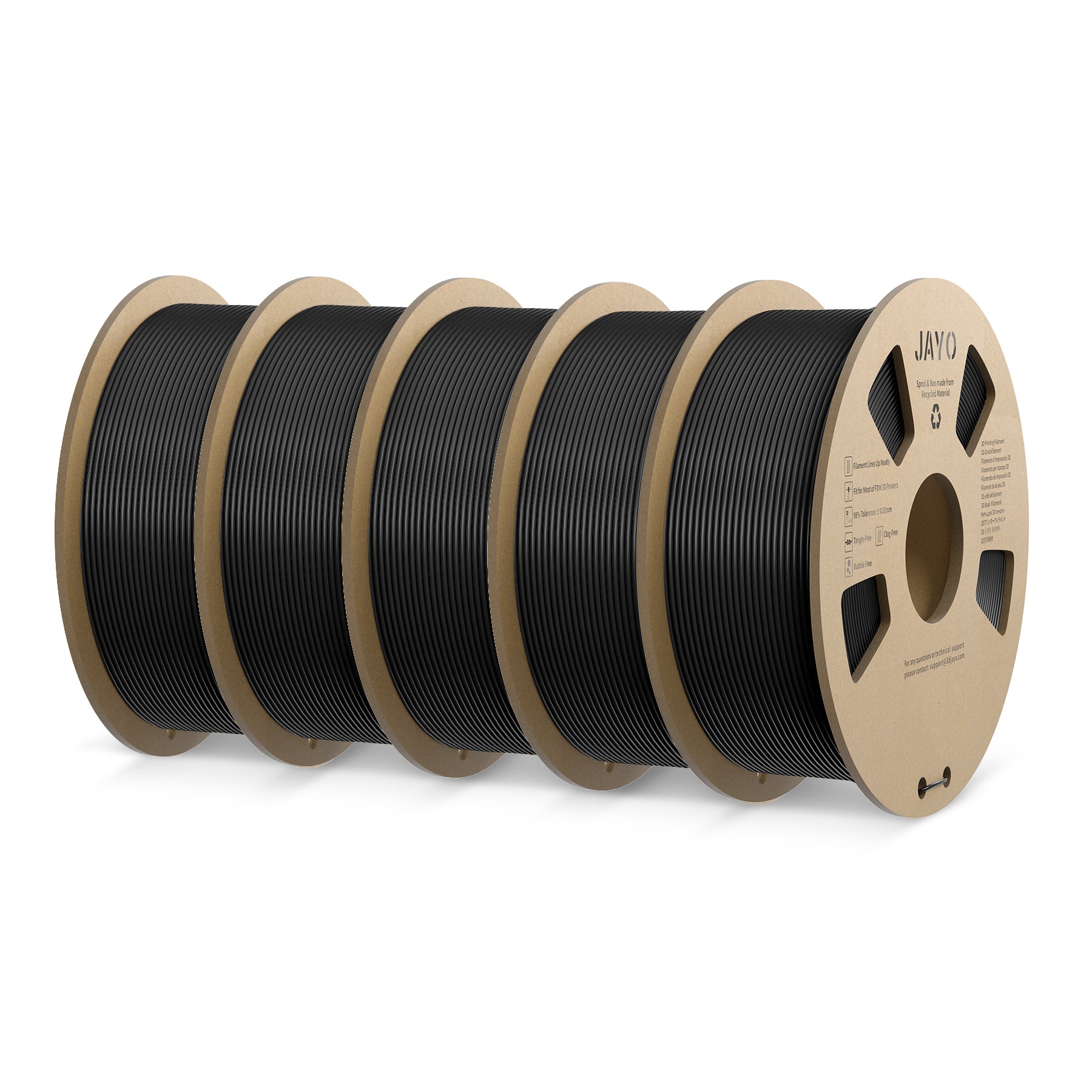 Bobine de carton de filament d'impression 3D JAYO PLA 1,1 kg