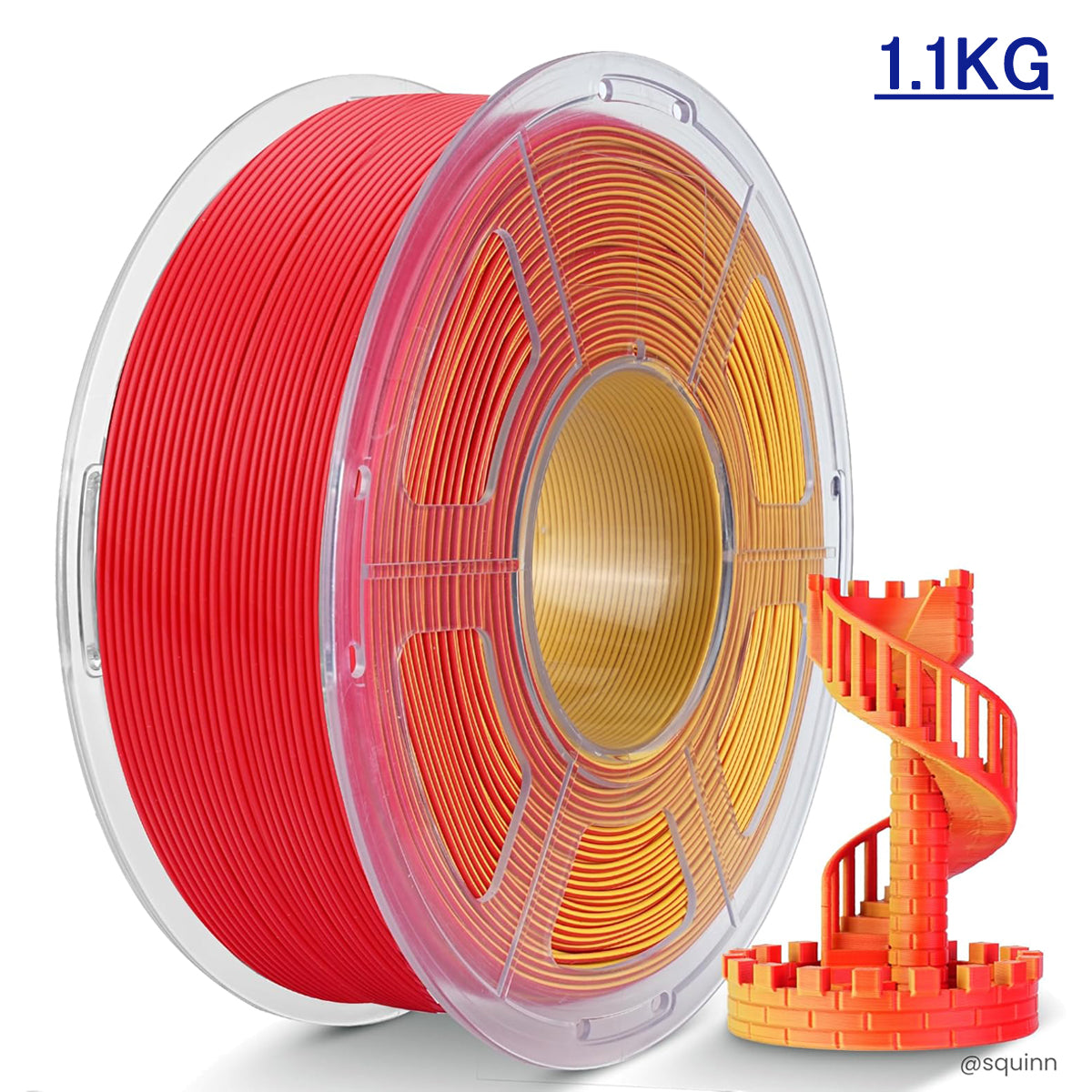 Dual Color Matte PLA 3D Printer Filament - JAYO Online Store