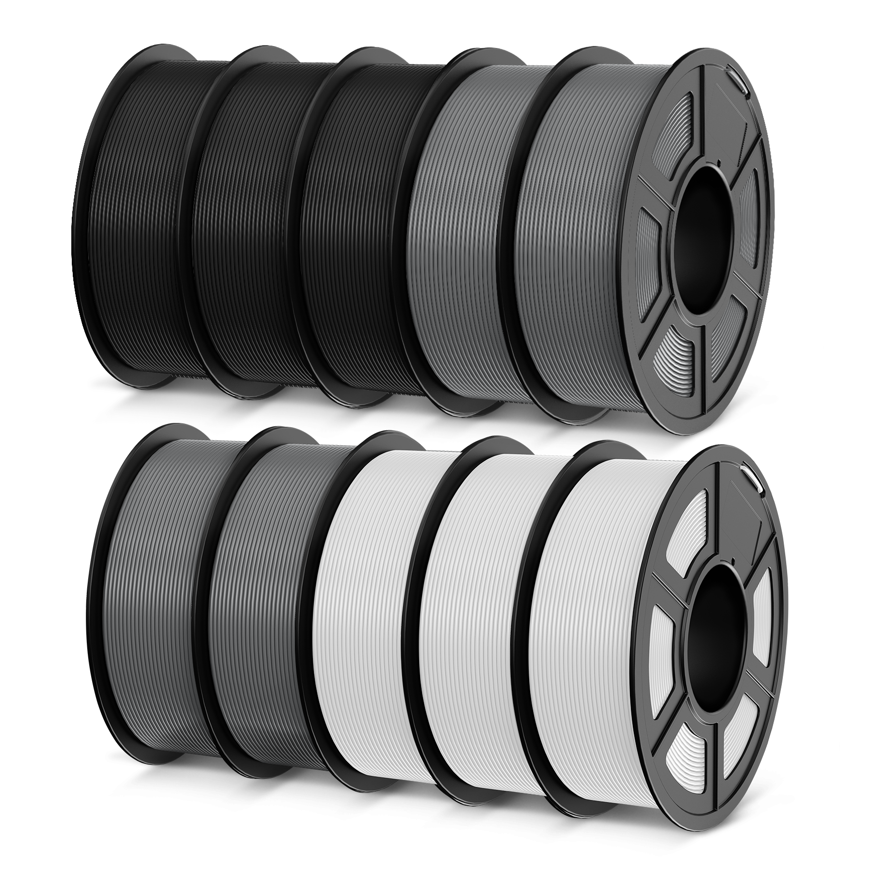 JAYO PLA+ 1.1KG*5 Rolls/10 Rolls 3D Printing Filament Bundle