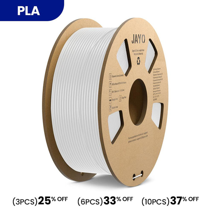 3D Filament PETG 1.1kg, White, Jayo