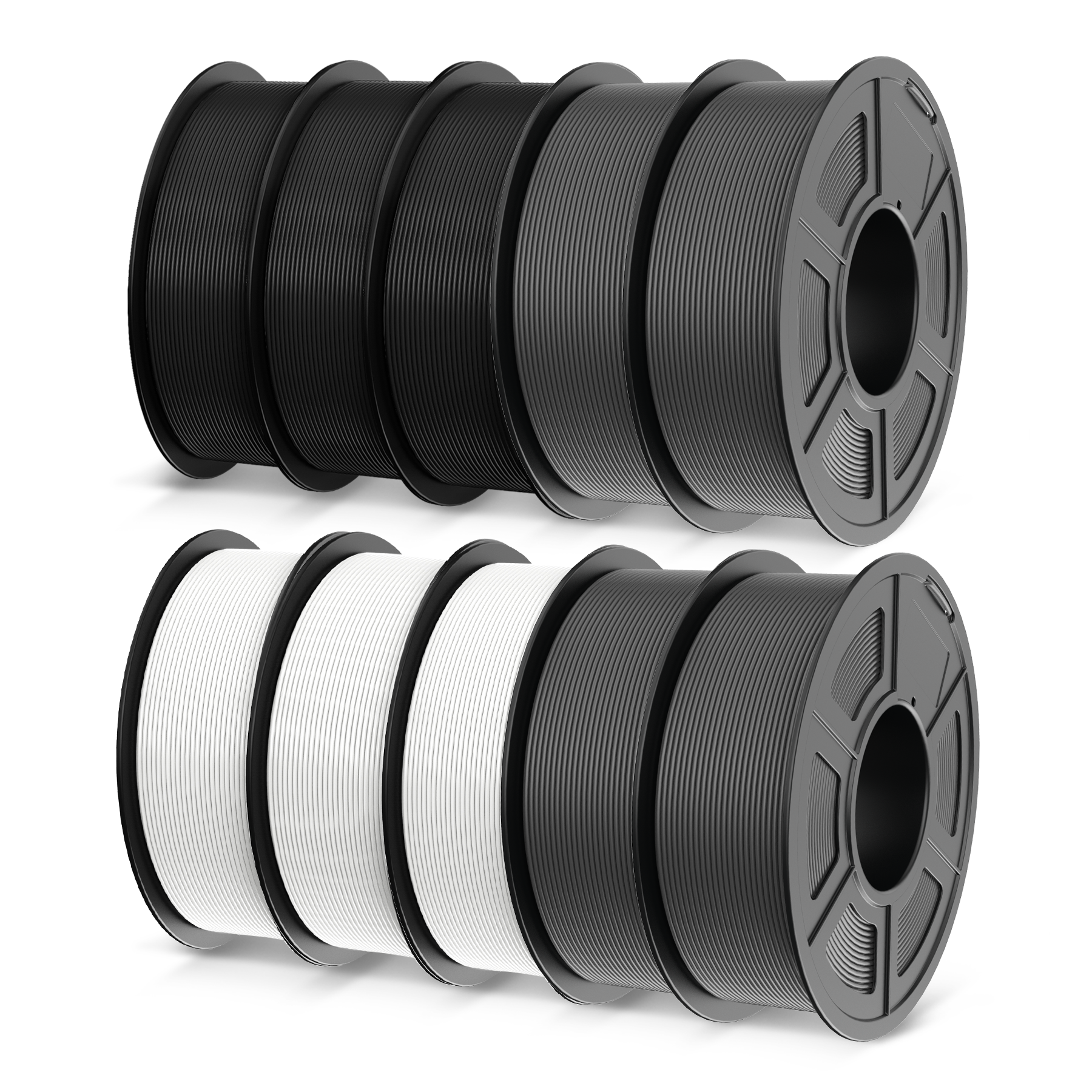 JAYO PLA 1.1KG*5 Rolls/10 Rolls 3D Printing Filament Bundle