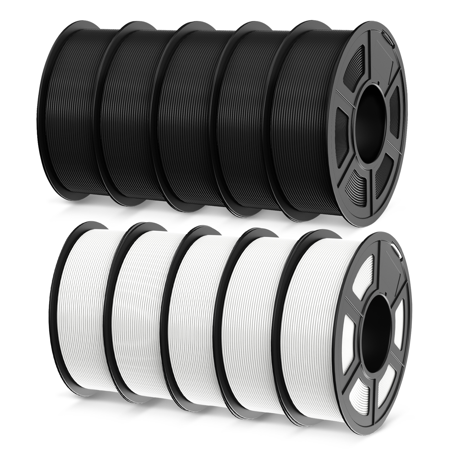 JAYO PLA 1.1KG*5 Rolls/10 Rolls 3D Printing Filament Bundle