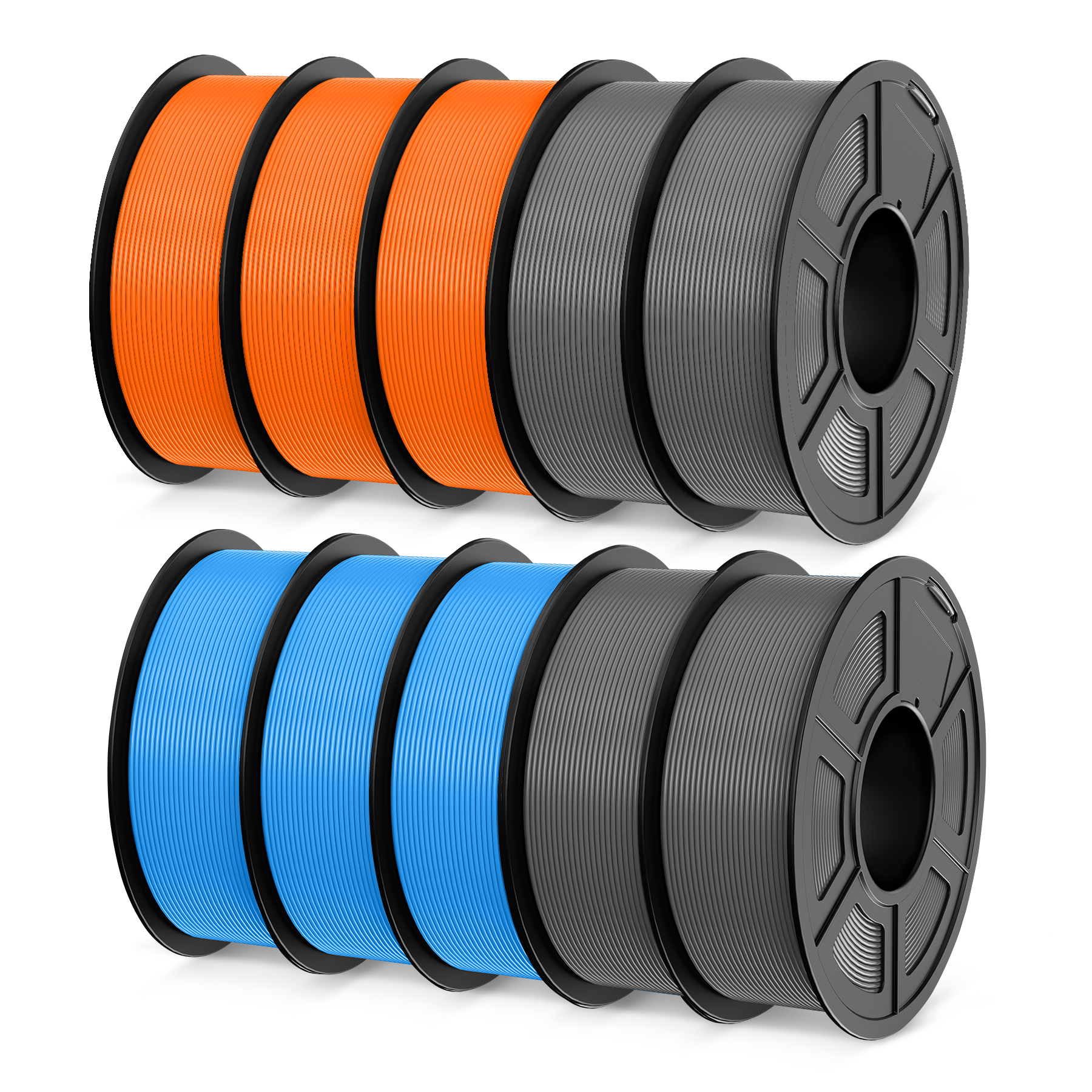 JAYO PLA 1.1KG*5 Rolls/10 Rolls 3D Printing Filament Bundle