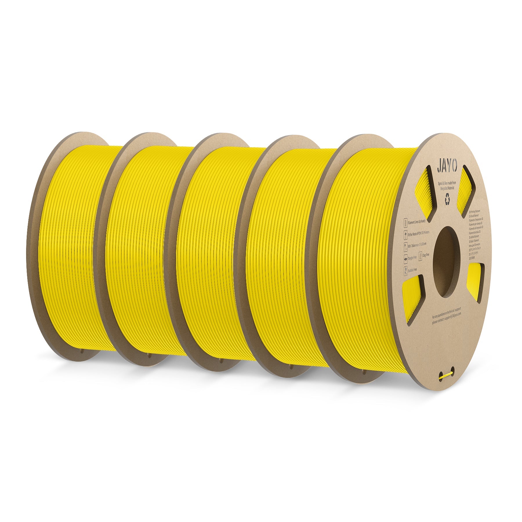 Bobine de carton de filament d'impression 3D JAYO PLA 1,1 kg