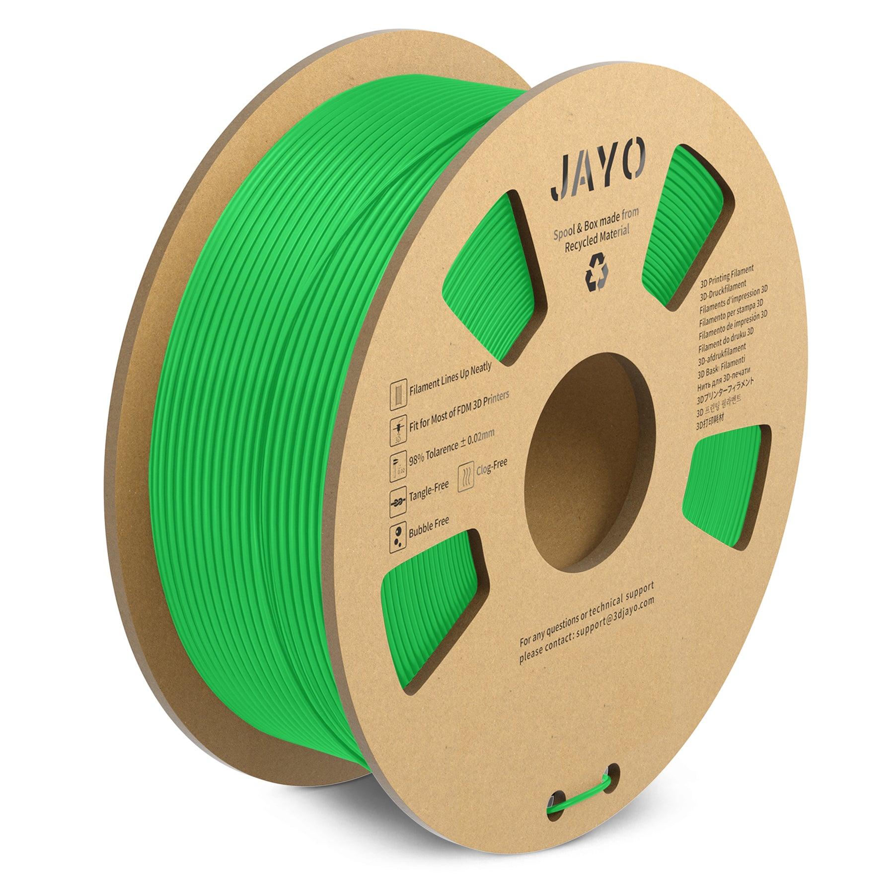 JAYO PLA Matte 1.1KG 3D Printing Filament Cardboard Spool - jayo3d