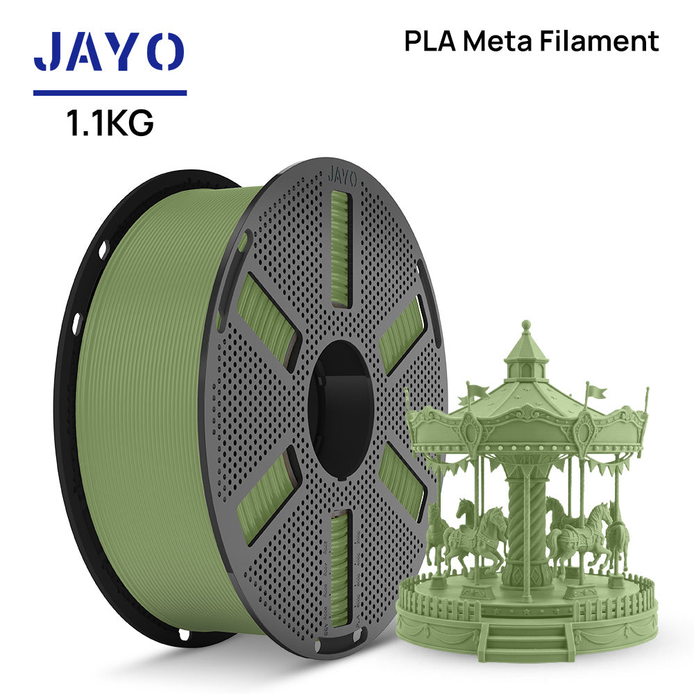 JAYO PLA Meta 1.1KG 3D Printer Filament Reusable Spool