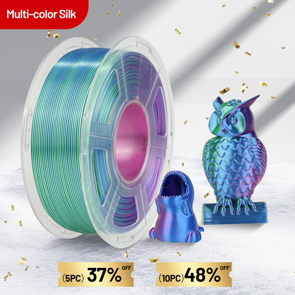 JAYO Multi-Color SILK (Dual-Color, Tri-Color) Filament 1.1KG – jayo3d