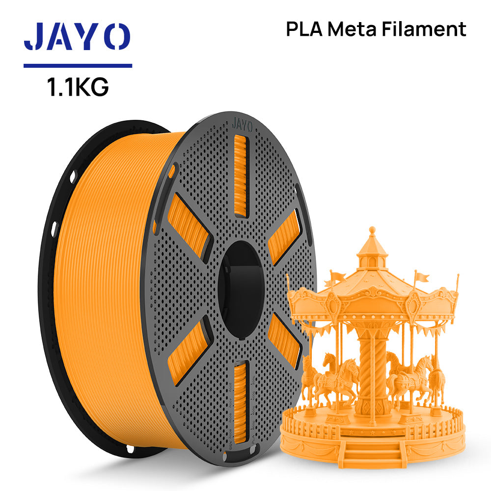 JAYO PLA Meta 1.1KG 3D Printer Filament Reusable Spool
