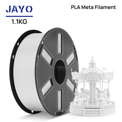 JAYO PLA Meta 1.1KG 3D Printer Filament Reusable Spool