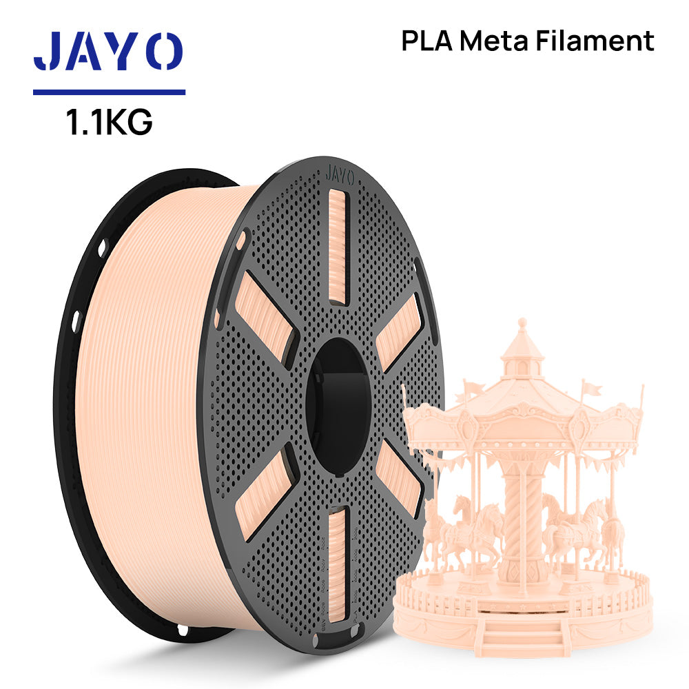 JAYO PLA Meta 1.1KG 3D Printer Filament Reusable Spool