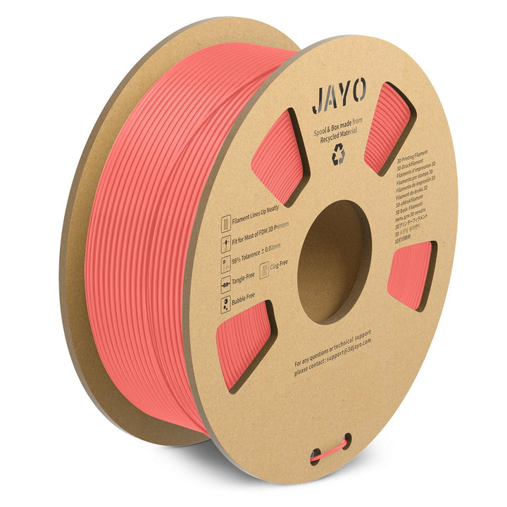 JAYO PLA Matte 1.1KG 3D Printing Filament Cardboard Spool - jayo3d