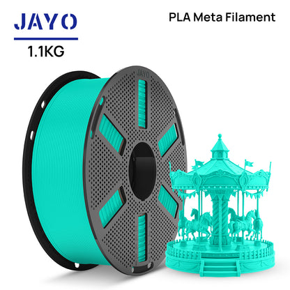 JAYO PLA Meta 1.1KG 3D Printer Filament Reusable Spool